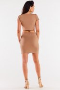 Spódnica Model M307 Beige - Infinite You Spódnica Model M307 Beige - Infinite You
