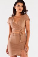 Spódnica Model M307 Beige - Infinite You Spódnica Model M307 Beige - Infinite You