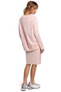 Spódnica Model MOE494 Pink - Moe Spódnica Model MOE494 Pink - Moe