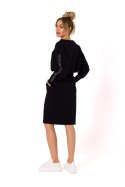 Spódnica Model MOE728 Black - Moe Spódnica Model MOE728 Black - Moe