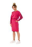Spódnica Model MOE728 Coral - Moe Spódnica Model MOE728 Coral - Moe