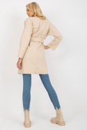Płaszcz Damski Model TW-PL-BE-M125.21 Light Beige - Och Bella Płaszcz Damski Model TW-PL-BE-M125.21 Light Beige - Och Bella