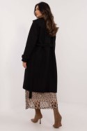 Płaszcz Damski Model TW-PL-BI-2209.71P Black - Och Bella Płaszcz Damski Model TW-PL-BI-2209.71P Black - Och Bella
