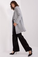 Płaszcz Damski Model TW-PL-BI-23314.00P Grey - Och Bella Płaszcz Damski Model TW-PL-BI-23314.00P Grey - Och Bella