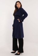 Płaszcz damski Model TW-PL-BI-2209.71P Navy - Och Bella Płaszcz damski Model TW-PL-BI-2209.71P Navy - Och Bella
