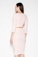 Spódnica Komplet Model VT032 Pink - Venaton Spódnica Komplet Model VT032 Pink - Venaton