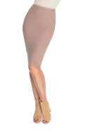 Spódnica Model 1701 Cappuccino - PeeKaBoo Spódnica Model 1701 Cappuccino - PeeKaBoo