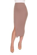 Spódnica Model 1715 Cappuccino - PeeKaBoo Spódnica Model 1715 Cappuccino - PeeKaBoo