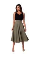 Spódnica Model B265 Oliwka - BeWear Spódnica Model B265 Oliwka - BeWear