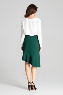 Spódnica Model L065 Green - Lenitif Spódnica Model L065 Green - Lenitif