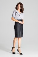 Spódnica Model L071 Black - Lenitif Spódnica Model L071 Black - Lenitif