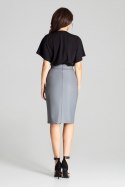 Spódnica Model L071 Grey - Lenitif Spódnica Model L071 Grey - Lenitif