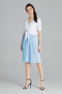 Spódnica Model L078 Blue - Lenitif Spódnica Model L078 Blue - Lenitif