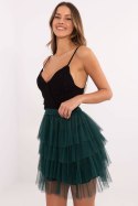 Spódnica Model TW-SD-BI-0517.84 Dark Green - Och Bella Spódnica Model TW-SD-BI-0517.84 Dark Green - Och Bella