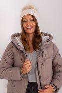 Czapka Damska Model JK-CZ-10.51 Beige - Rue Paris Czapka Damska Model JK-CZ-10.51 Beige - Rue Paris