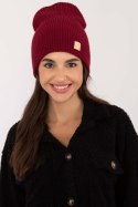 Czapka Model JK-CZ-50.25 Bordo - Rue Paris Czapka Model JK-CZ-50.25 Bordo - Rue Paris