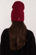 Czapka Model JK-CZ-50.25 Bordo - Rue Paris Czapka Model JK-CZ-50.25 Bordo - Rue Paris