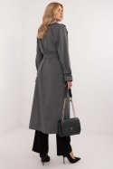 Płaszcz Damski Model LK-PL-509754.42 Dark Grey - Lakerta Płaszcz Damski Model LK-PL-509754.42 Dark Grey - Lakerta