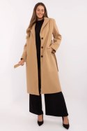Płaszcz Damski Model MO-PL-1804.00 Camel - Italy Moda Płaszcz Damski Model MO-PL-1804.00 Camel - Italy Moda