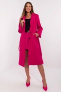 Płaszcz Damski Model MO-PL-1804.00 Fuksja - Italy Moda Płaszcz Damski Model MO-PL-1804.00 Fuksja - Italy Moda