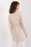 Płaszcz Damski Model TW-PL-BI-2022320.01X Light Beige - Och Bella Płaszcz Damski Model TW-PL-BI-2022320.01X Light Beige - Och Bella