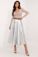 Spódnica Model DHJ-SD-18760.06P Silver - Italy Moda Spódnica Model DHJ-SD-18760.06P Silver - Italy Moda