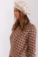 Beret Model AT-CZ-2318.26 Light Beige - AT Beret Model AT-CZ-2318.26 Light Beige - AT