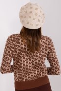Beret Model AT-CZ-2318.26 Light Beige - AT Beret Model AT-CZ-2318.26 Light Beige - AT