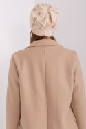 Czapka Model AT-CZ-2325.85 Light Beige - AT Czapka Model AT-CZ-2325.85 Light Beige - AT