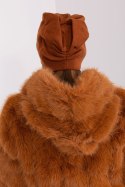 Czapka Model AT-CZ-23250.61P Light Brown - AT Czapka Model AT-CZ-23250.61P Light Brown - AT