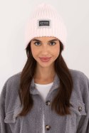 Czapka Model JK-CZ-51.18 Light Pink - Rue Paris Czapka Model JK-CZ-51.18 Light Pink - Rue Paris