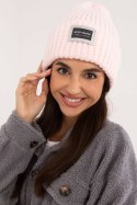 Czapka Model JK-CZ-51.18 Light Pink - Rue Paris Czapka Model JK-CZ-51.18 Light Pink - Rue Paris