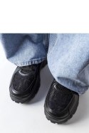 Czarne masywne sneakersy Brunswick - Solea Czarne masywne sneakersy Brunswick - Solea