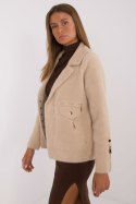 Kurtka Damska Model MBM-KR-250.77 Beige - MBM Kurtka Damska Model MBM-KR-250.77 Beige - MBM