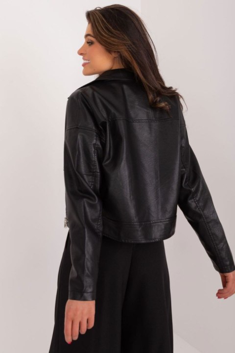 Kurtka Damska Model MBM-KR-R-2718.07X Black - MBM Kurtka Damska Model MBM-KR-R-2718.07X Black - MBM