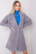 Płaszcz Damski Model MBM-PL-1521.97P Grey - MBM Płaszcz Damski Model MBM-PL-1521.97P Grey - MBM