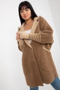 Płaszcz Damski Model MBM-PL-2001.95P Light Brown - MBM Płaszcz Damski Model MBM-PL-2001.95P Light Brown - MBM