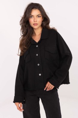 Koszula Damska Model IT-KS-FL5779.87 Balck - Rue Paris