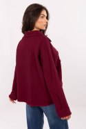 Koszula Damska Model IT-KS-FL5779.87 Bordo - Rue Paris Koszula Damska Model IT-KS-FL5779.87 Bordo - Rue Paris