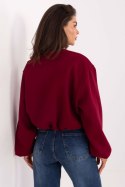 Kurtka Damska Model IT-KR-A8612.46 Bordo - Rue Paris