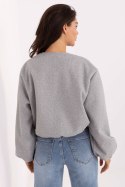 Kurtka Damska Model IT-KR-A8612.46 Grey - Rue Paris Kurtka Damska Model IT-KR-A8612.46 Grey - Rue Paris