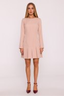 Sukienka Model MOE872 Beige - Moe
