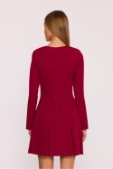 Sukienka Model MOE872 Bordo - Moe