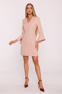 Sukienka Model MOE876 Beige - Moe