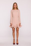 Sukienka Model MOE880 Beige - Moe