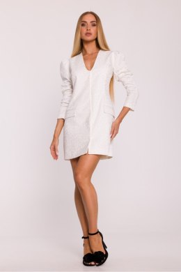 Sukienka Model MOE881 Śmietana - Moe