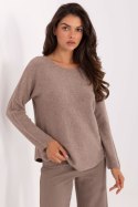 Sweter Damski Model IT-SW-2219.63 Dark Beige - Italy Moda