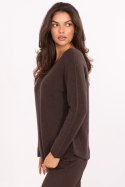 Sweter Damski Model IT-SW-2219.63 Dark Brown - Italy Moda