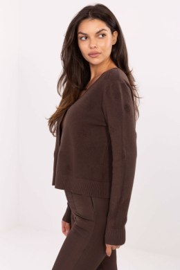 Sweter Damski Model IT-SW-98300.69 Dark Brown - Italy Moda