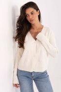 Sweter Damski Model IT-SW-98300.69 Ecru - Italy Moda